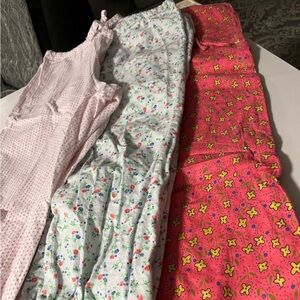 Floral and Butterfly pyjama and 4 pairs of shoes all 7 items for $10.!